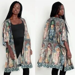 Blackmilk Mucha Times of Day Kimono Duster